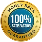 NeuroSalt 60 day 100 percent money back guarantee badge